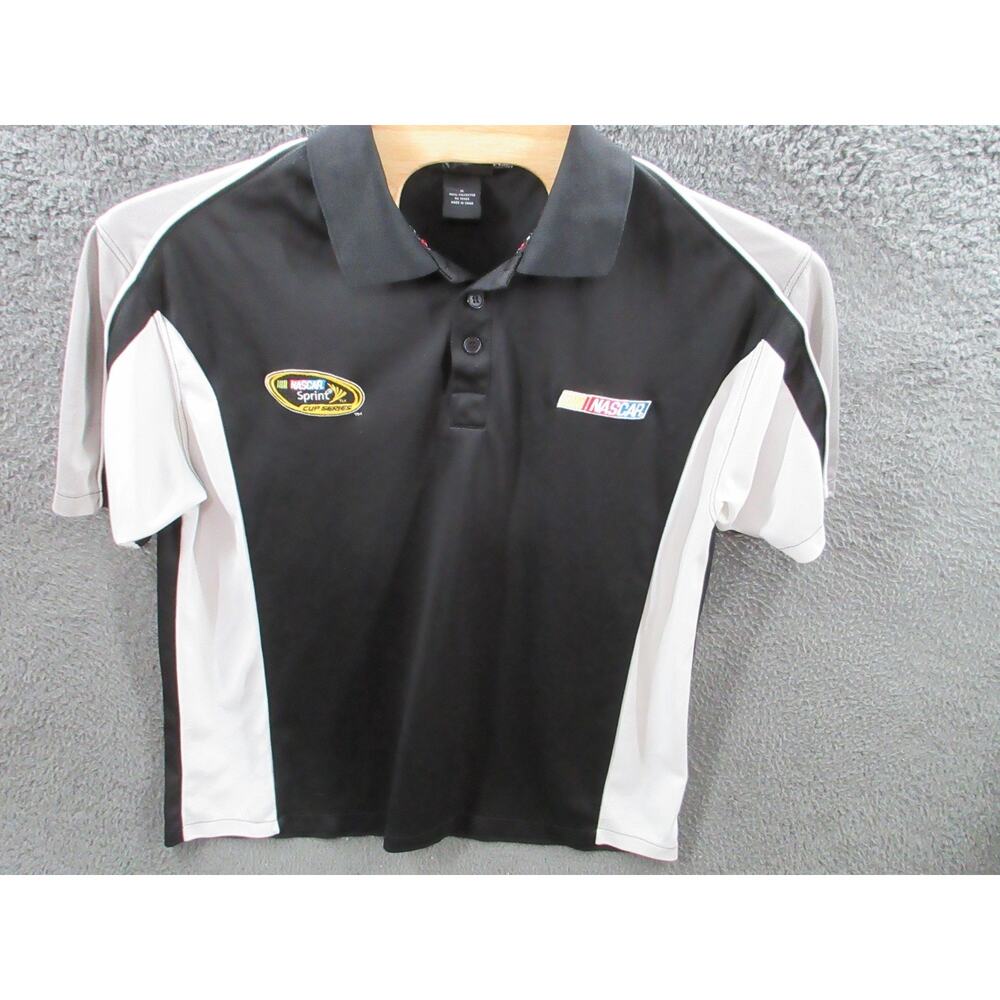 Nascar Polo Mens Shirt XL Sprint Cup Series Chase Authentics Short Sleeve